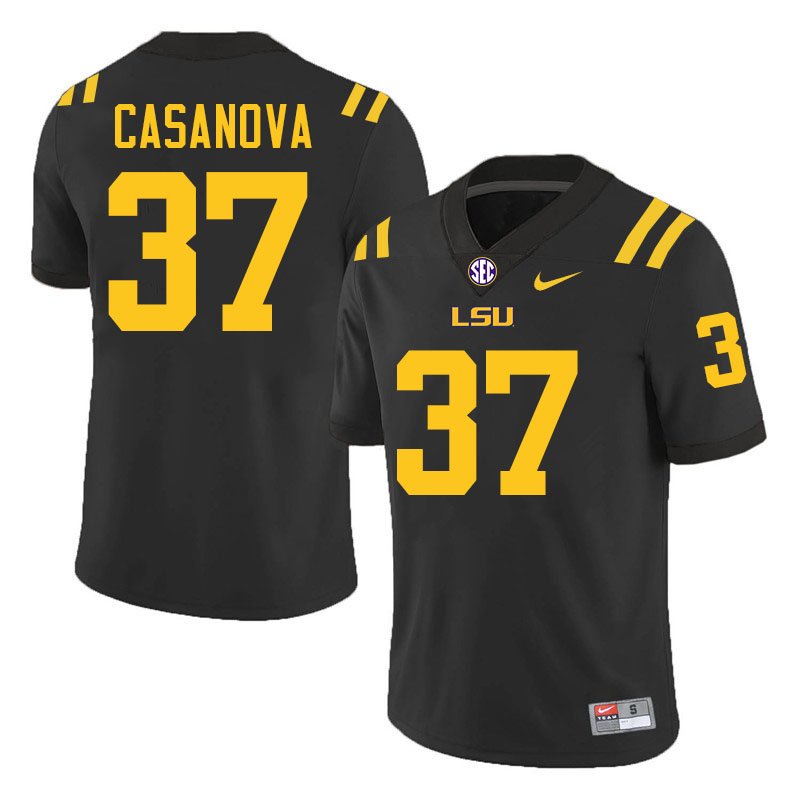 Tommy Casanova LSU Tigers Jersey,Louisiana State University Tigers Football Jersey-Black